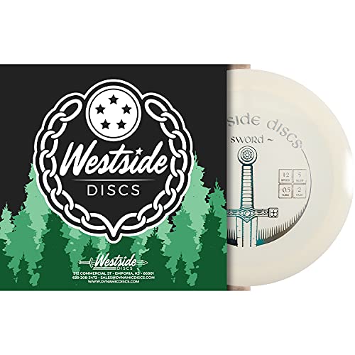 Westside Discs VIP Sword Disc Golf Disc, Men and Women, Family Outdoor Games, Straight Flying Distance Driver, 170g+ Stamp Color Will Vary - color: Pink
