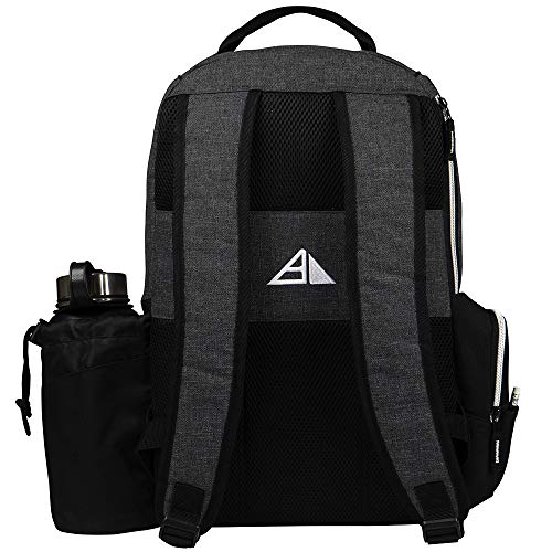 Axiom Discs Shuttle Disc Golf Backpack Bag (Choose Your Style and Color) - color: Black, style: Without Velcro Side Panel