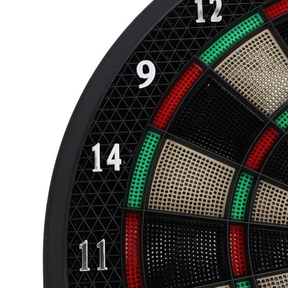 Fdit Electronic Dart Board, Hanging Dartboard Set with Automatic Scoring System for Soft Tip Darts Players Indoor Family Fun