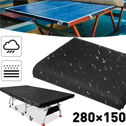 1pc Ping Pong Table Cover Heavy Duty Waterproof Dust-Proof Tennis Protection for Indoor/Outdoor Storage
