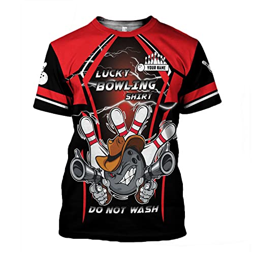 Rivelus Personalized Name Bowling Shirts for Men and Women 3D, Bowling Shirts for Team Bowling, Bowling Shirts Gift - color: Blm 13