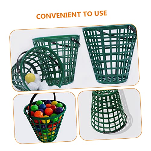 Hemoton 1pc Golf Balls Bucket Portable Ball Container Golfball Container Storage Holder Golfs Supplies for Home