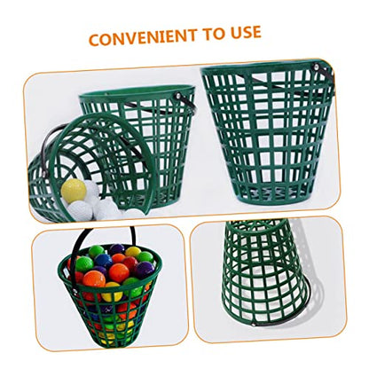 Hemoton 1pc Golf Balls Bucket Portable Ball Container Golfball Container Storage Holder Golfs Supplies for Home