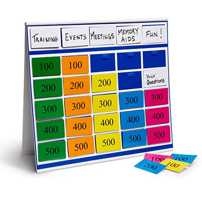 Trainers Warehouse Tabletop Whaddaya Know®? Game | Popular TV-Style Game | Fun Experience for Classrooms, Trainings or Orientations | Portable and Lightweight