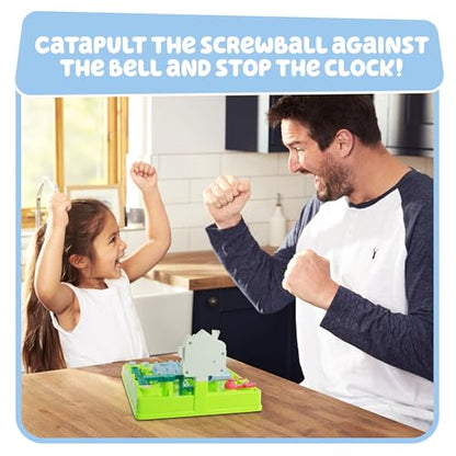 TOMY Bluey Screwball Scramble Marble Maze - Beat-The-Clock Obstacle Course & Marble Run - Skill & Dexterity Challenge - 1–4 Players - Ages 5+ - style: Bluey Screwball Scramble