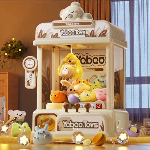 ORANGE OCEAN Large Claw Machine for Kids Girls Boys, Toy Claws Machine with Sound & Light, Vending Machine for 4 5 6 7 8 Years Old Girls, Idea Birthday Gifts for Kids Ages 3-5 4-6 4-8 - style: Bears