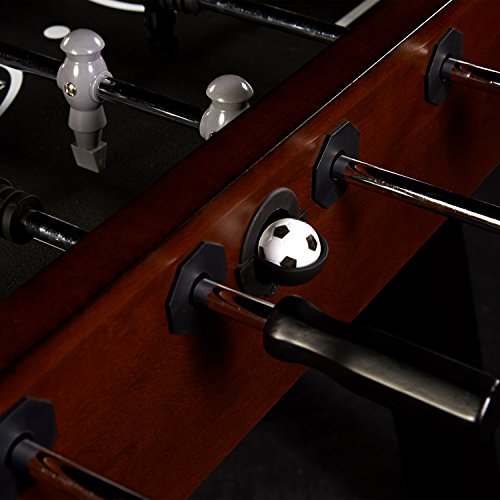 Barrington Foosball Multiple Styles Soccer Foosball Tables, Durable & Stylish Designs with Tabletop Sports Soccer Balls, Perfect for Family Game Rooms - style: 56 In. Allendale