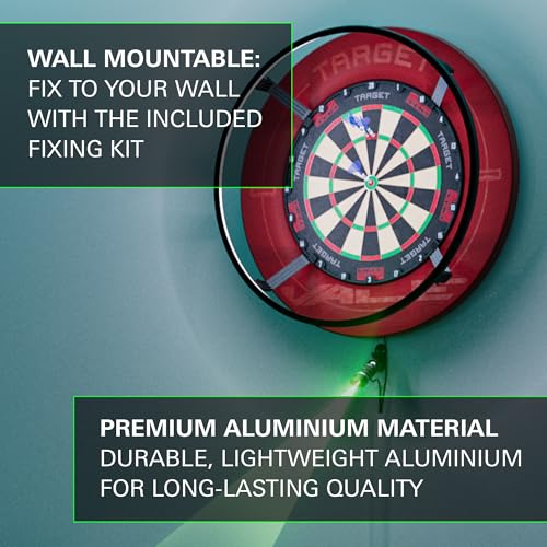 TARGET Darts Dartboard Laser Oche | Darts Laser Oche Line, Dartboards Toe Line Marker for Steel Tip & Soft Tip Dart Board Setups | Wall Mountable & MOD System Compatible | 2M USB Cable Included