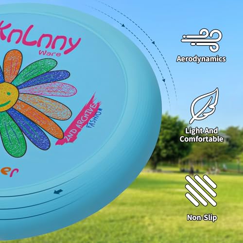 KnLnny Ware LED Flying Disc for Outdoor Games - color: Blue