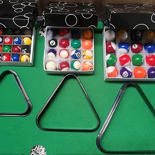 Professional 25mm Children Billiards Table Balls Set Resin Small Pool Cue Balls Full Set 16 Pcs Billiard Balls Set