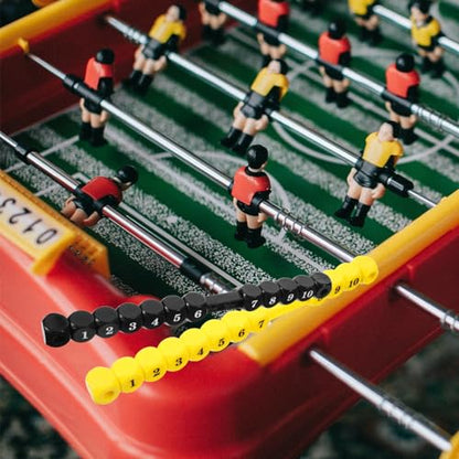 GANAZONO Foosball Score Counter, 2pcs Game Room Standard Soccer Scoreboard Accessory Universal Score Keeper for Custom Shuffleboard Air Hockey Table Easy Install Game Table Replacement Part