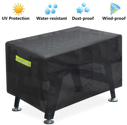 WB WEIRDBEAST Foosball Table Cover Soccer Table Cover Waterproof All Protection Outdoor/Indoor UV Resistant
