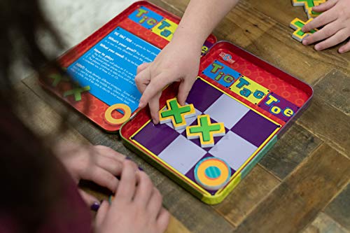 TS Shure by Bendon Tic-Tac-Toe Games Magnetic Activity Tin with Foam Magnet Sheet 50522 - style: Tic Tac Toe Game Tin