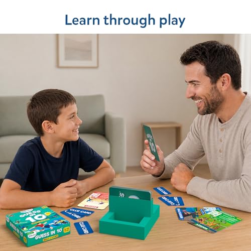 Skillmatics Guess in 10 Sports, Perfect for Boys, Girls, Kids, and Families Who Love Card Games, Toys, Travel Games, Gifts for Ages 6, 7, 8, 9 and Up - style: 7. Sports