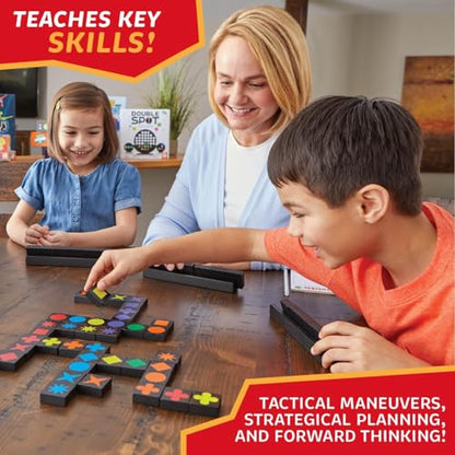 MindWare Qwirkle with Trays Board Game for Kids Ages 6+ Strategy Tile Game for Family Game Night 2-4 Players with 108 Wooden Tiles and 4 Trays - style: Qwirkle with Trays