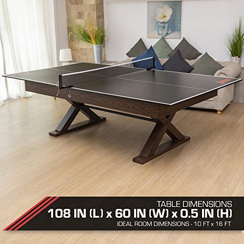 Cross Court Table Tennis Top, Ping Pong Table Top