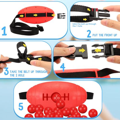 Arrowbash Outdoor Lawn Summer Games egg spoon race game swishball basketball game Shaking Balls kit for Indoor Outdoor Family Birthday Party Reunion Lawn Carnival Games Toys