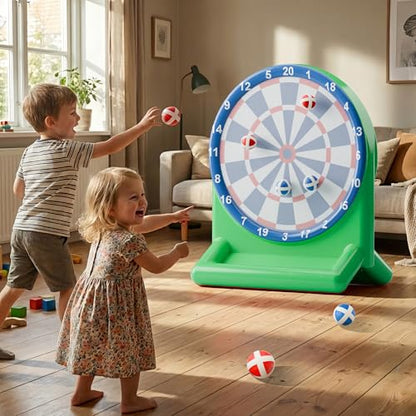 iPlay, iLearn Kids Fun Pool Toys, Inflatable Dart Board Water Games, Swimming Pool Floats, Beach Yard Outdoor Play, Backyard Party Birthday Gift for 6 7 8 9 10 12 Years Old Boys Girls Teen Adult-Green