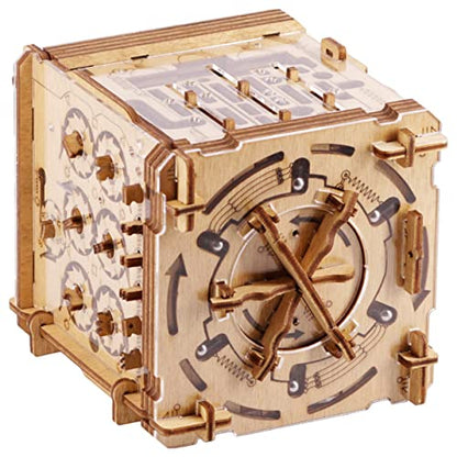 iDventure Cluebox Cambridge Labyrinth | Wooden Escape Room Puzzle Box | Engaging Brain Teaser with Hidden Money Compartment | Unique Gift for Adults - color: Labyrinth of Cambridge