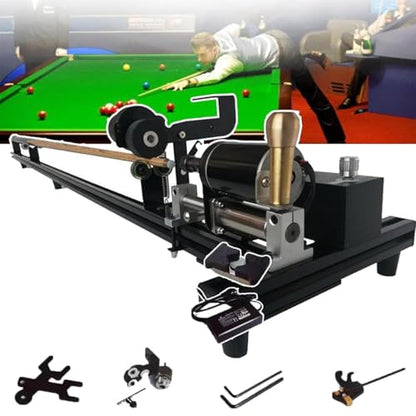 Cue Tip Shaper,Pool Cue Repair Kit,Pool Cue Lathe Machine,Cue Tip Repair Machine,Billiard Cue Shaper Tool,7 in 1 Billiard Cue Stick Repairer,Cue Shaft Cleaning & Maintenance