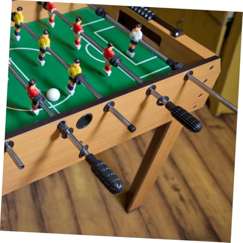 BESPORTBLE 5Pcs Plastic Foosball Table Handles with Slip Grip for Tabletop Football Games Reliable Replacement Parts for Enhanced Player Comfort and Control