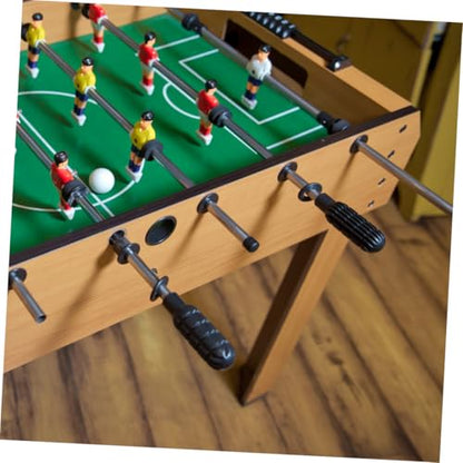 BESPORTBLE 5Pcs Plastic Foosball Table Handles with Slip Grip for Tabletop Football Games Reliable Replacement Parts for Enhanced Player Comfort and Control