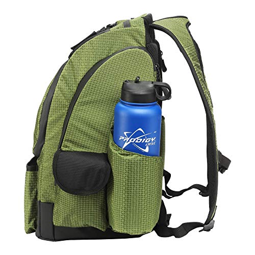 Prodigy Disc BP-1 V3 Disc Golf Backpack | Backpack Storage with 30+ Disc Capacity | Disc Golf Backpack Bag | Tear & Water Resistant | Golf Accessories for Men | Large Golf Disc Bags - color: Green