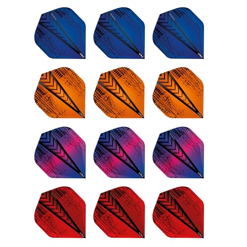 RED DRAGON Hardcore Selection Pack Extra Thick Standard Dart Flights - color: Treads