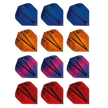RED DRAGON Hardcore Selection Pack Extra Thick Standard Dart Flights - color: Treads