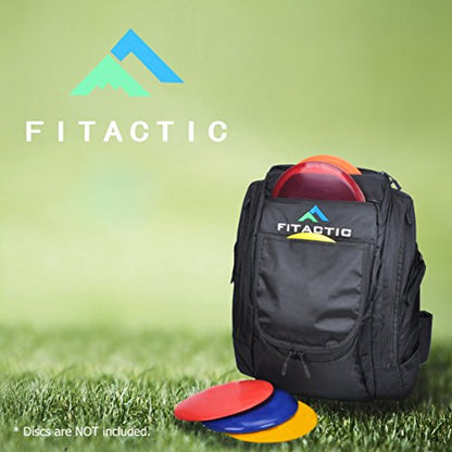 FITACTIC Luxury Frisbee Disc Golf Bag Backpack (Capacity: 25-30 Discs)