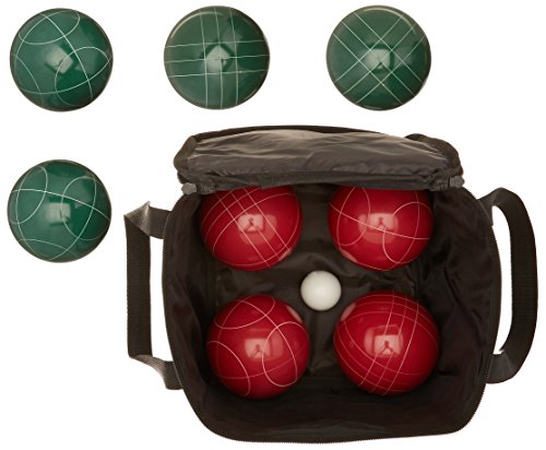 Amazon Basics 100mm Bocce Ball Set