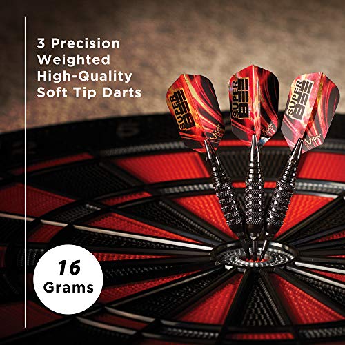 Viper Super Bee Soft Tip Darts, 16 Grams - style: Black Coated Brass