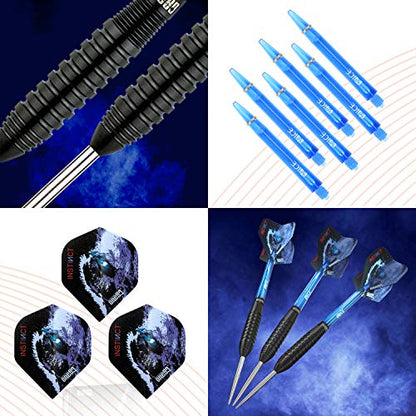 ONE80 90% Tungsten Steel Tip Darts Sets Chameleon, Night Hunter Professional Darts Set - style: Sting 22g