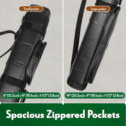 Hard Pool Cue Stick Carrying Case