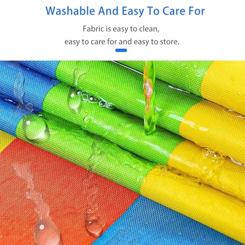 2-Pack Family Teamwork Mats (19.68ft/26.24ft) - Oxford Fabric for Backyard Activity, School Carnivals & Neighborhood Playdates(8M/26.24ft) - size: 8M/26.24ft