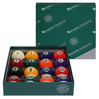 Aramith Pure Phenolic Pool Balls Regulation Belgian Made Billiard Ball Set - style: Premium