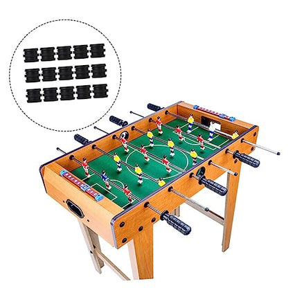 1set Football Machine Bearing Rods Durable Plastic Foosball Bushings for Tabletop Games Compact for Easy Storage Replacement Parts for Standard Foosball Tables Enhance Your 15pcs