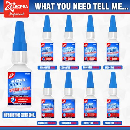 ALECPEA 20g Ceramic Glue - High-Strength Adhesive for Porcelain & Pottery Repair - Waterproof & Heat-Resistant Bond for Dishes, Tiles, Vases & Statues - Quick 15s Set with 3 Precision Tips - size: 20g/1Pack, style: Ceramic Glue