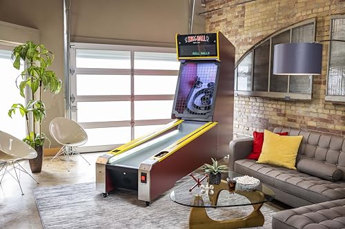 Skee-Ball Classic - Commerical Arcade Table Machine Game for Home Basement Recreation Room - Nostalgic Classic Fun of Roll and Score - Made in The USA