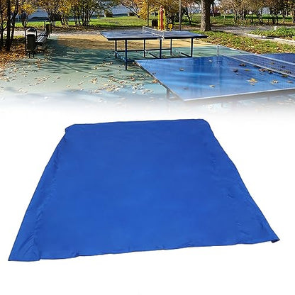 Topyond Ping Pong Table Cover, Waterproof Oxford Cloth Covers, Foldable Design with 2 Zippers, Durable Protection for Indoor and Outdoor Table Tennis, Fits Most Standard Tables