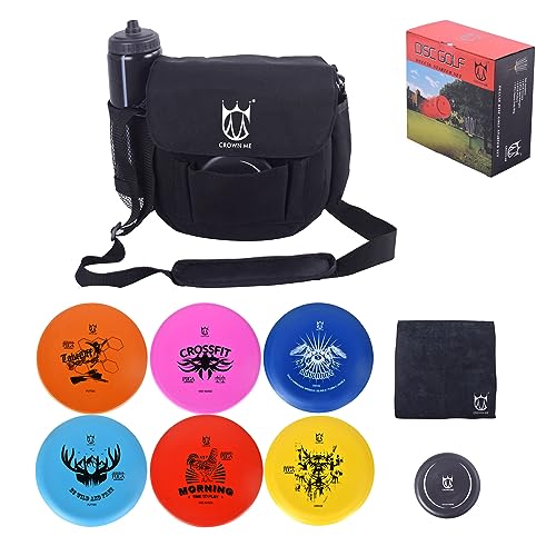 CROWN ME D05 Disc Golf Set, Disc Golf Starter Set - color: Black