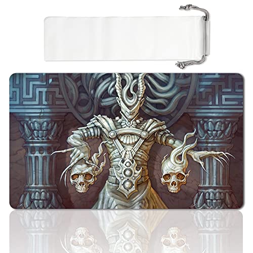 Board Game MTG Playmat Games Size 60X35 cm CCG Compatible for MTG CCG RPG Trading Card Game (ASHIOK, Nightmare Muse) - color: Ashiok, Nightmare Muse