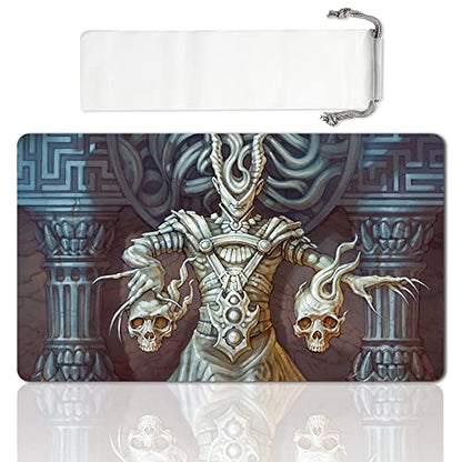 Board Game MTG Playmat Games Size 60X35 cm CCG Compatible for MTG CCG RPG Trading Card Game (ASHIOK, Nightmare Muse) - color: Ashiok, Nightmare Muse