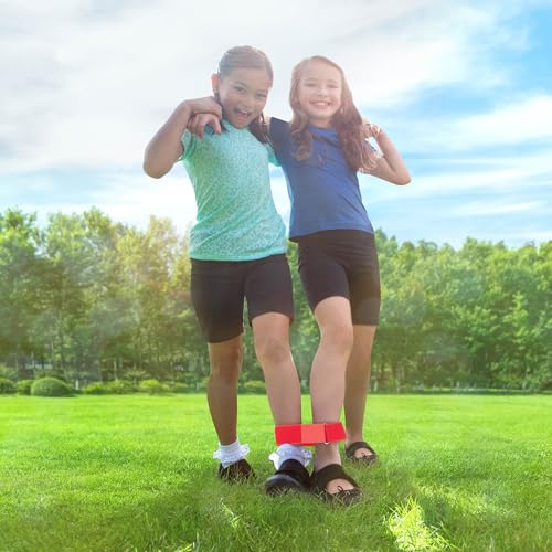 B. toys – 3 Outdoor Games for Kids – Racing Sacks & 3-Legged Race Bands – Egg-and-Spoon – Birthday Party Games – 5 Years + - style: Outdoor Racing Games