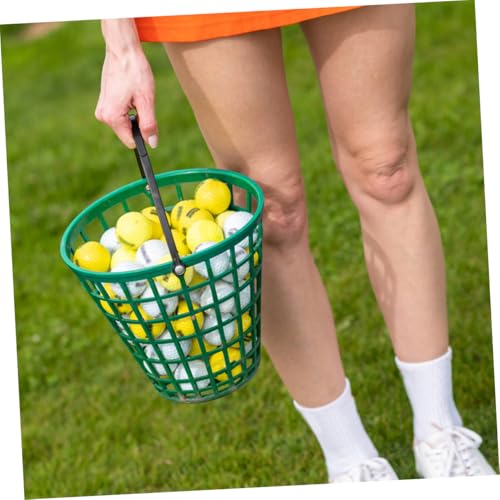 Luxshiny 2pcs Golf Storage Basket Lightweight Plastic Holder for Collecting and Storing up Outdoor Sports - size: 25.00X25.00X14.00CM