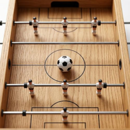 Veemoon 10pcs Table Foosball Replacement Ball, 22mm Mini Plastic Soccer White Miniature Soccer Ball Tabletop Foosball Accessories for Recreation Room Sport Handcraft Making