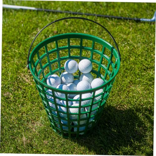 Luxshiny 2pcs Golf Storage Basket Lightweight Plastic Holder for Collecting and Storing up Outdoor Sports - size: 25.00X25.00X14.00CM