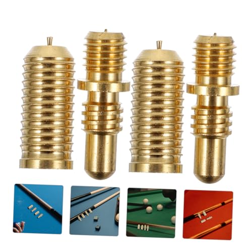 LIFKOME 4Sets Billiard Joint Pin Screws Repairing Screws for Accessories Easy Installation Pool Extension Parts Enhance Stability and Strength