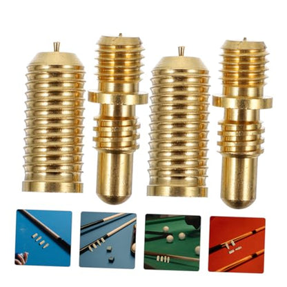 LIFKOME 4Sets Billiard Joint Pin Screws Repairing Screws for Accessories Easy Installation Pool Extension Parts Enhance Stability and Strength