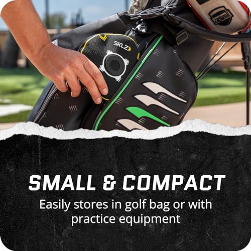 SKLZ Bunker Caddie Golf Training Aid: Perfect Your Bunker Shots with Precision & Style, 3 Discs Included